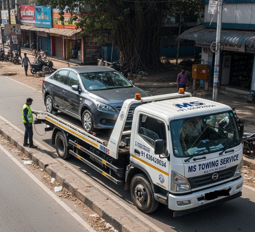 “Affordable towing service Tirupati”